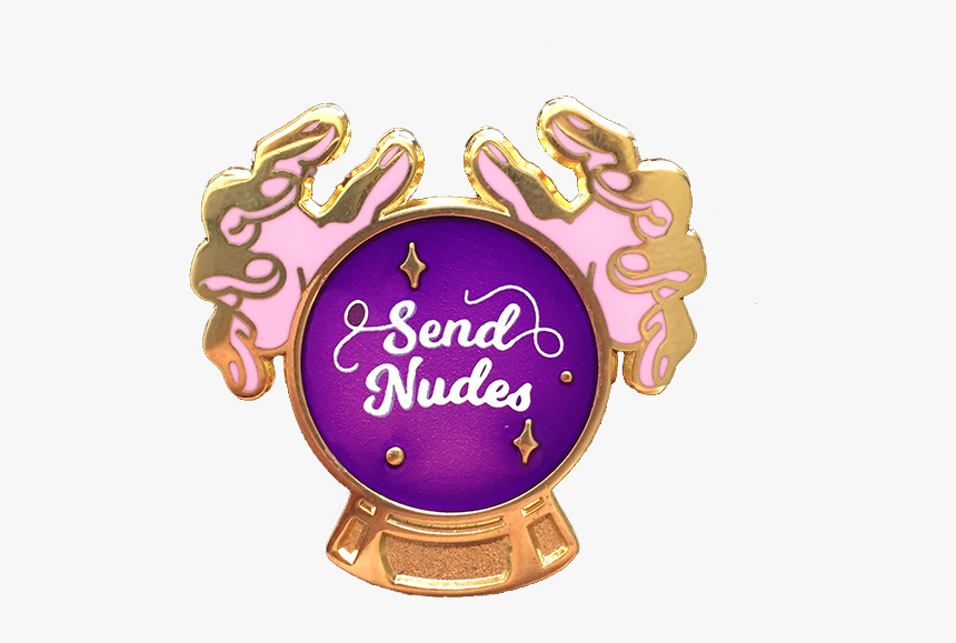 Send Nudes Pin, HD Png Download