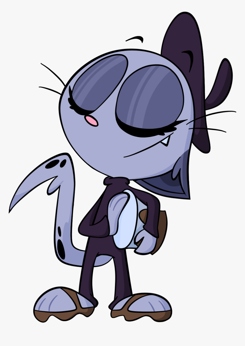 Ivy The Beatnik Mongoose - Cartoon, HD Png Download