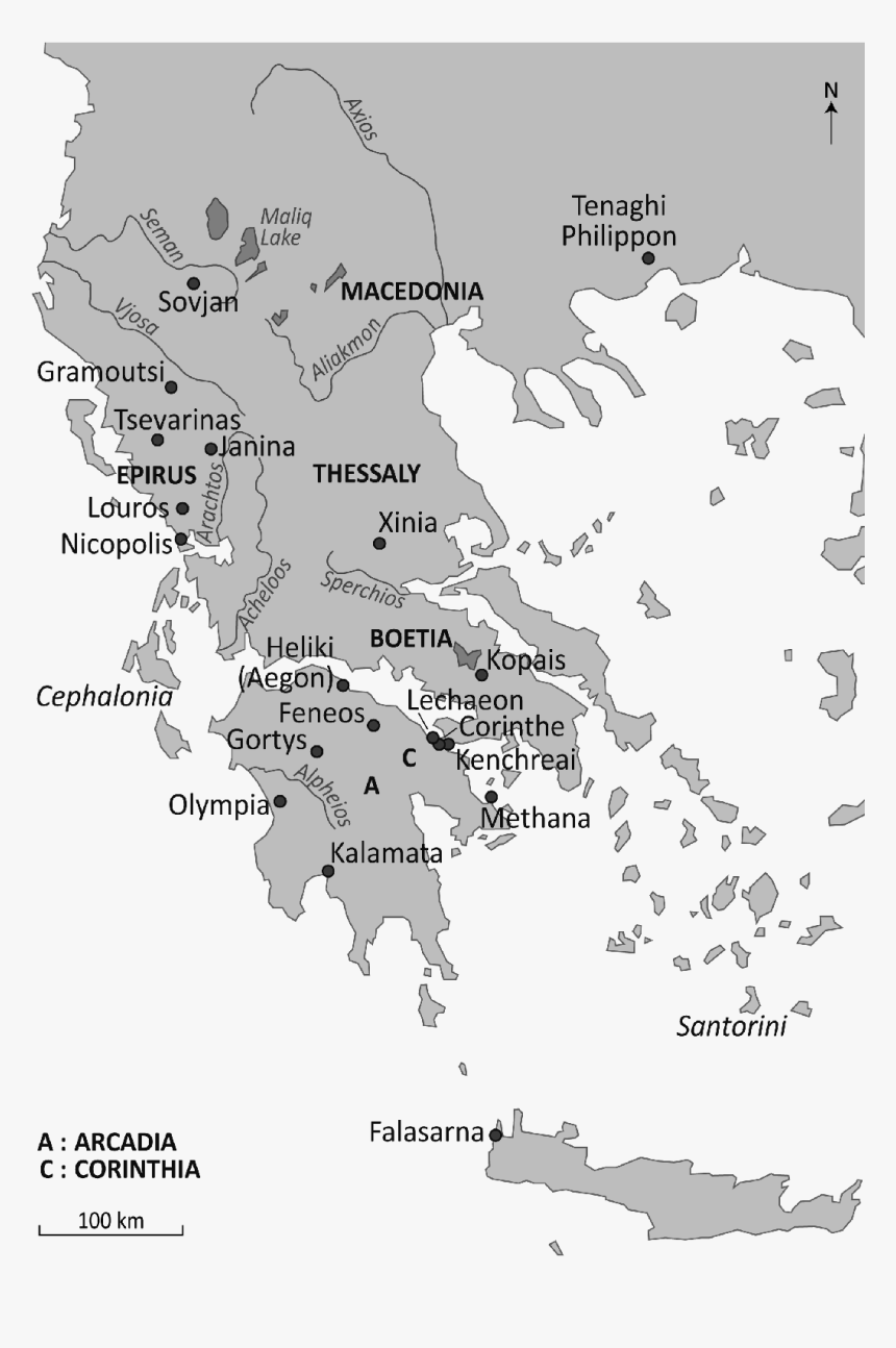 Neolithic Sites In Greece, HD Png Download