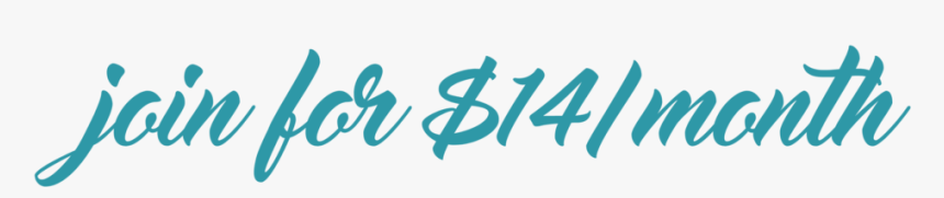 Brave Page Is $14 Month - Calligraphy, HD Png Download
