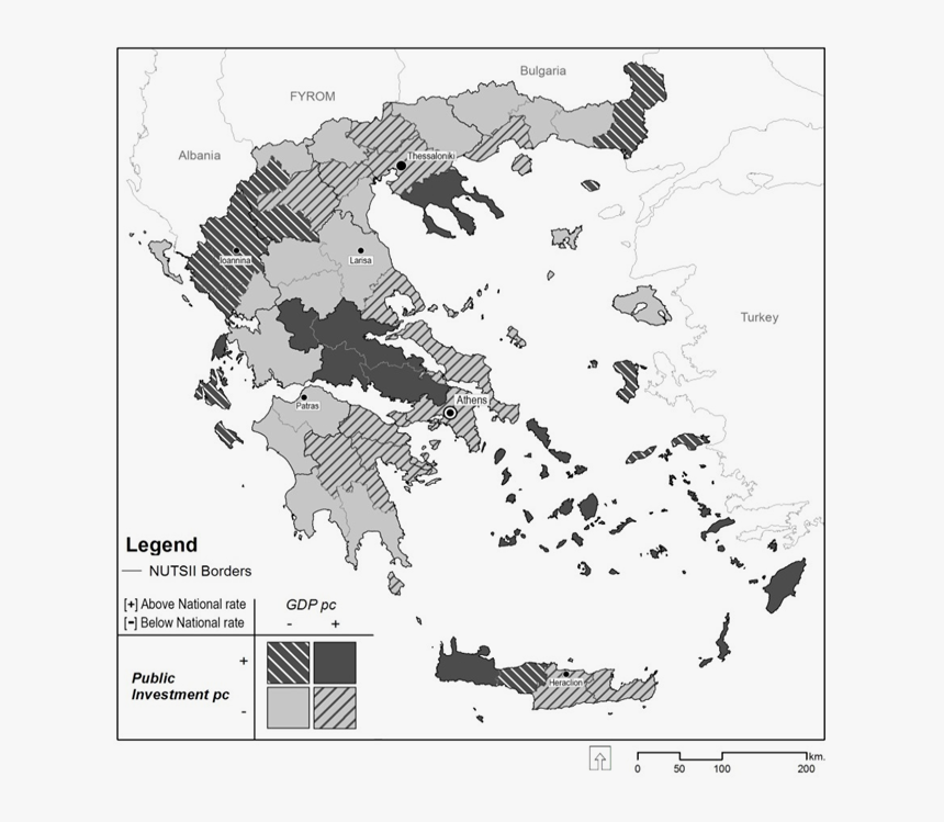 Gdp Greece Per Region, HD Png Download