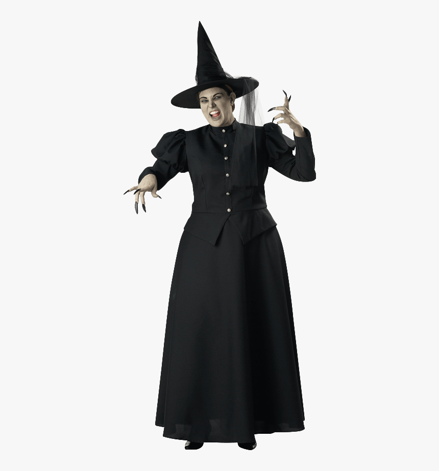 Womens Wicked Witch Plus Size Costume - Witch Costume, HD Png Download