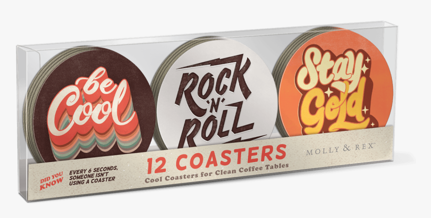 70s Vibes Coasters - Chocolate, HD Png Download