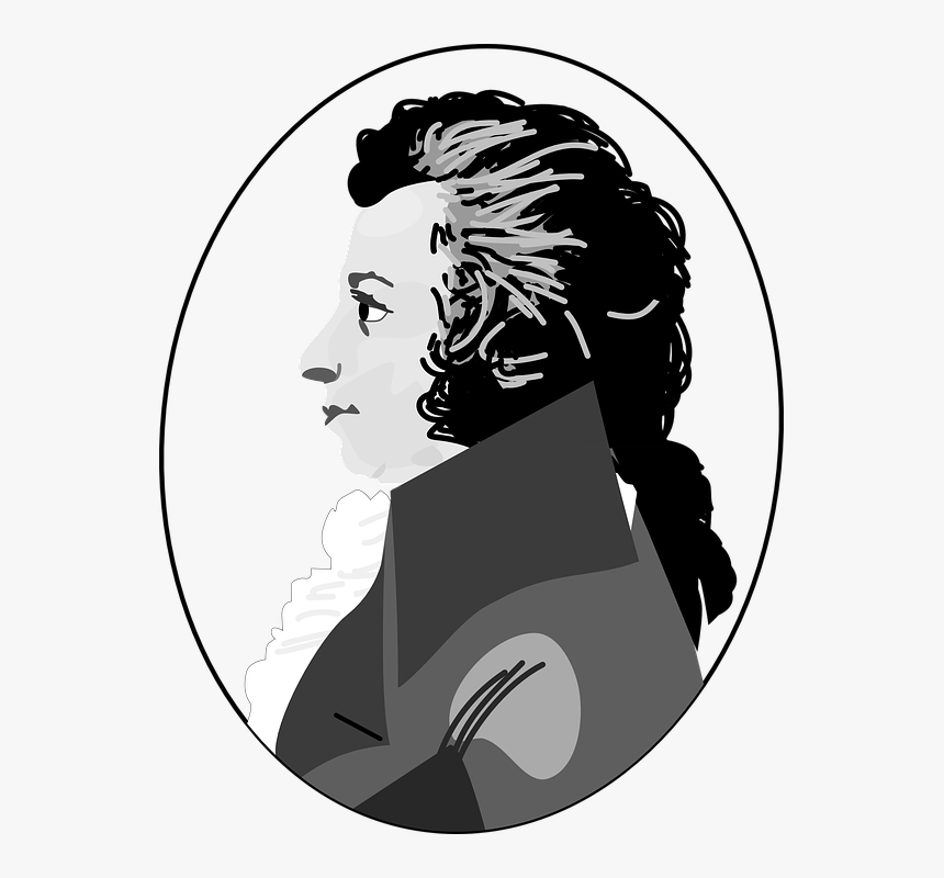 Wolfgang Amadeus Mozart, Composer, Classical Music - Mozart Vector Free, HD Png Download