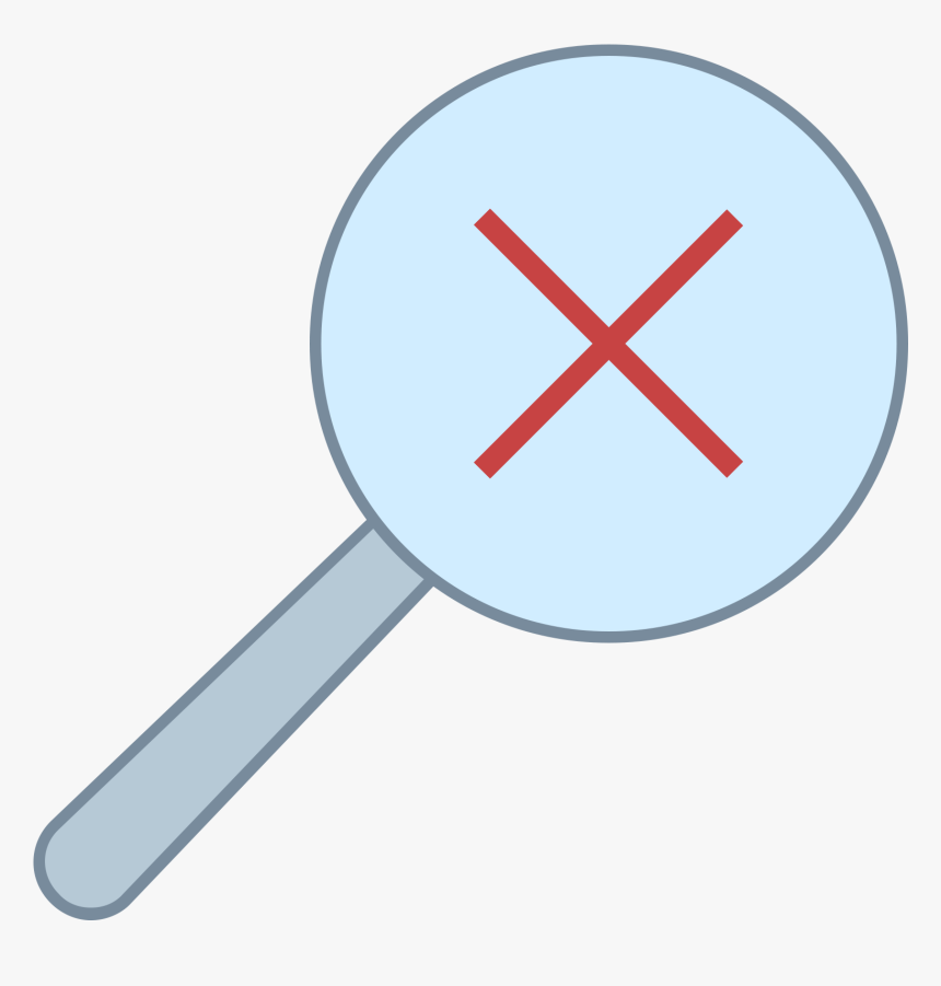 Clear Search Icon Free Download Png And Vector - Green/2 Orange X Painting, Transparent Png