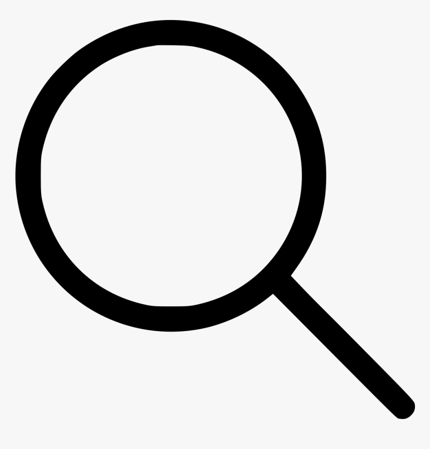 Clip Art,magnifying Glass,circle,magnifier - Iphone Search Icon Png, Transparent Png