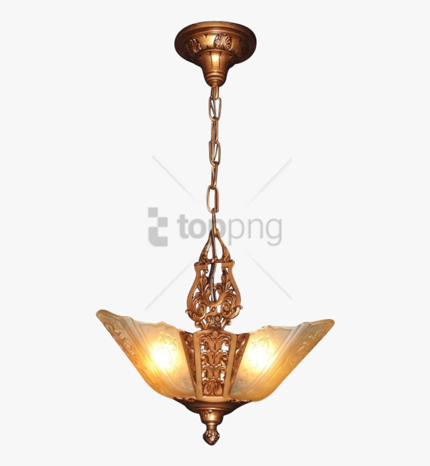 Diya Light Png - 1930s Light Fixtures, Transparent Png