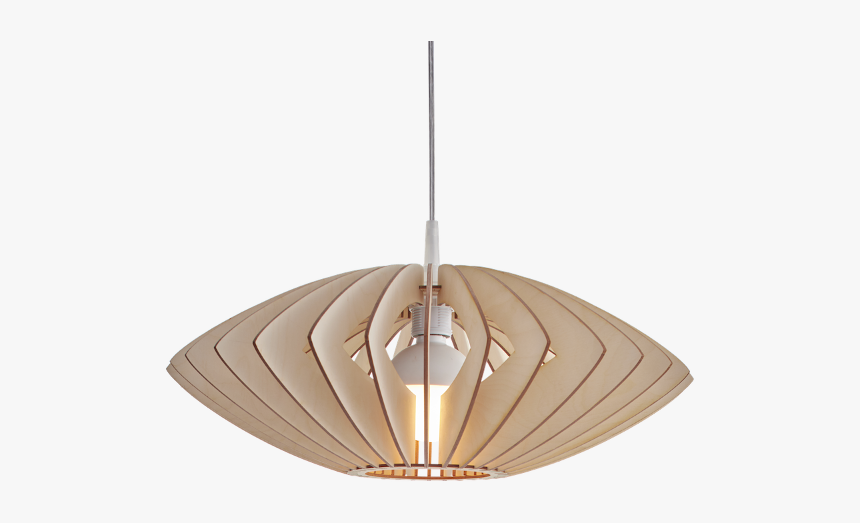 Pendant Light Made Of Plywood - Plywood, HD Png Download