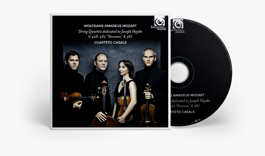 String Quartets K428, 465 & - String Quartets Cuarteto Casals Mozart, HD Png Download
