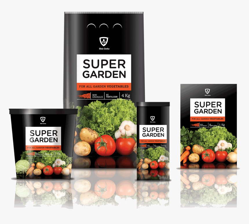 Super Garden Vegetables - Super Garden Flower Fertilizer, HD Png Download
