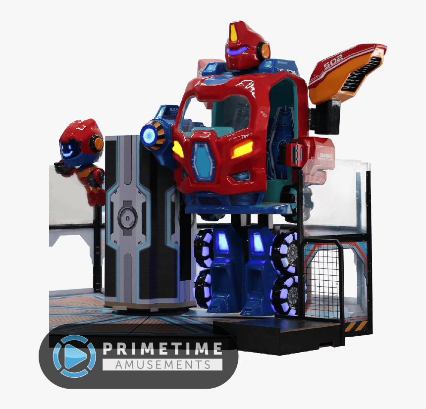 Armor Droid Kiddie Ride By Universal Space - Robot Kiddie Ride, HD Png Download