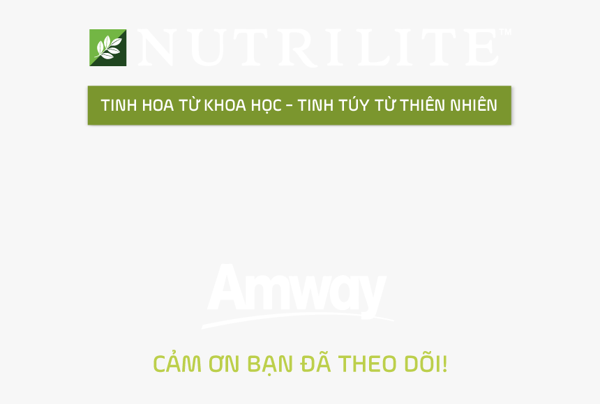 All Recent Work - Nutrilite, HD Png Download