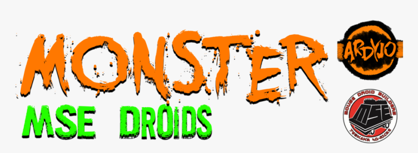 Monster Mse Droids - Calligraphy, HD Png Download