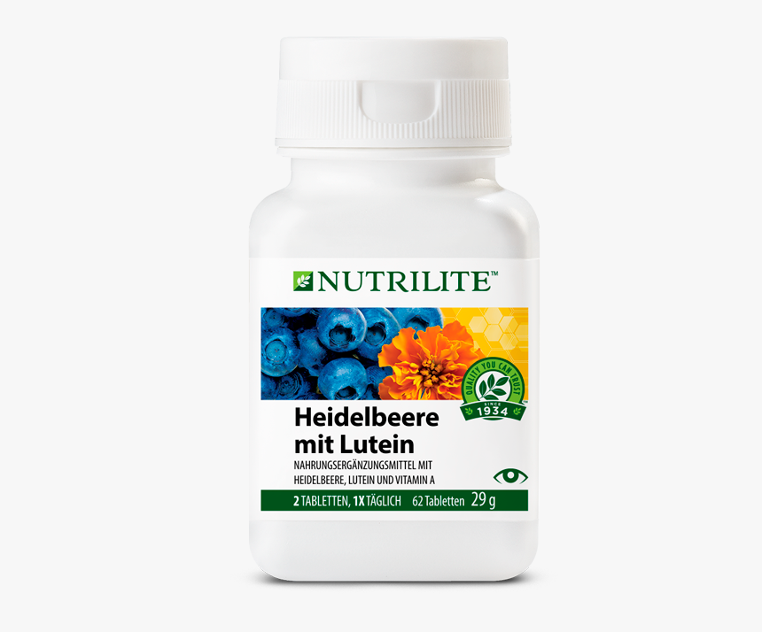 Amway Bilberry With Lutein, HD Png Download