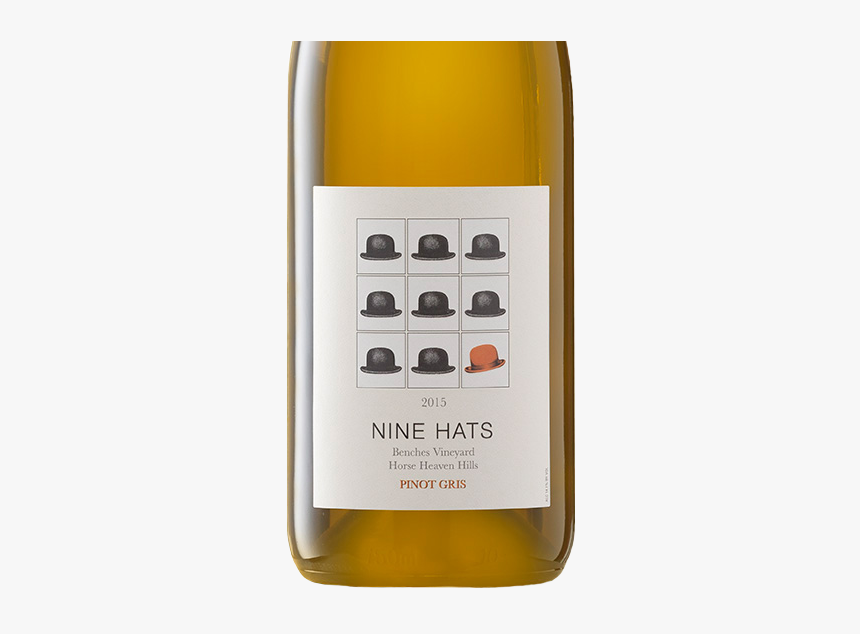 Nine Hats Pinot Gris 2016, HD Png Download , Transparent Png Image ...