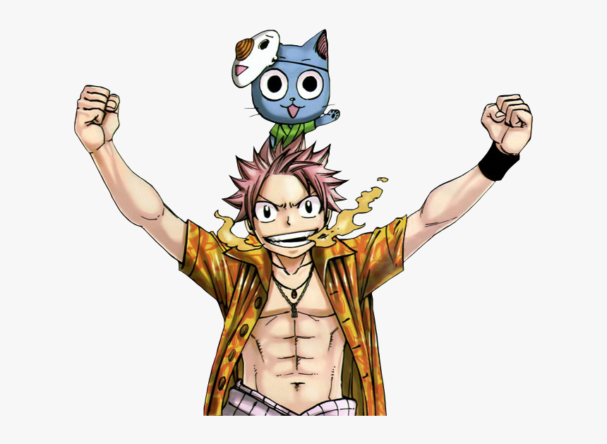 Fairy Tail Happy Animes , Png Download - Fairy Tail Members Png, Transparent Png