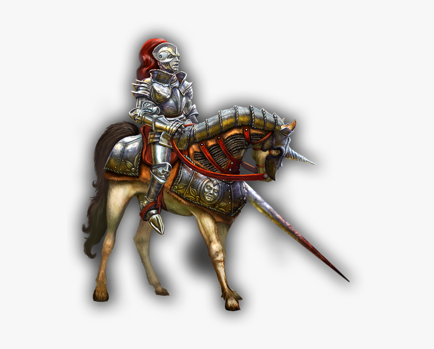 Knight Horse Warrior Spear Lance - Mounted Knight, HD Png Download