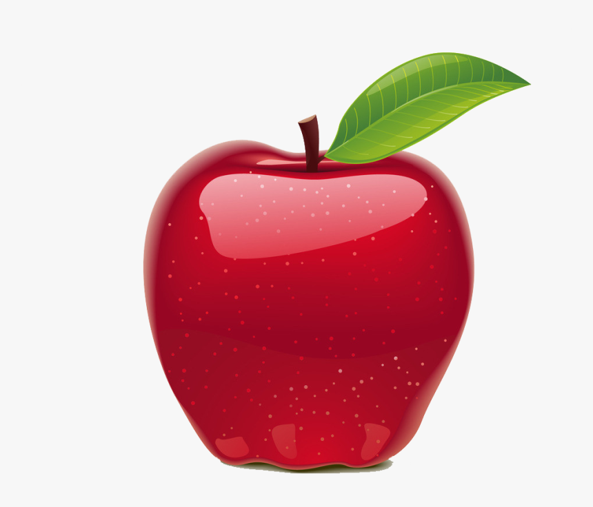 Red Apple Christmas Eve Png Download - Illustration, Transparent Png