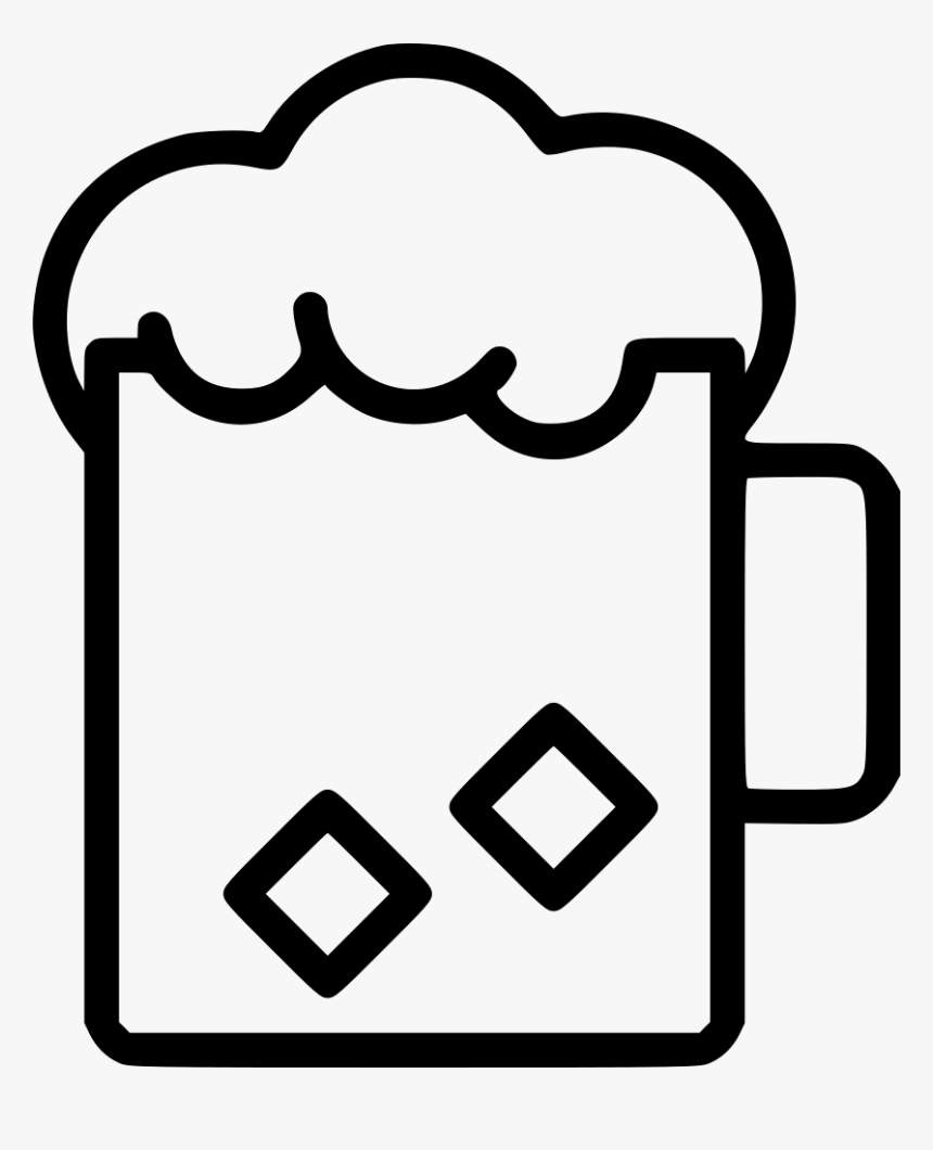 Beer Glass Cold Beverage Alcohol - Beer Glassware, HD Png Download