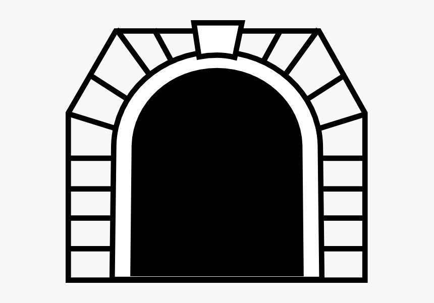Tunnel Svg Clip Arts - Tunnel Clipart, HD Png Download