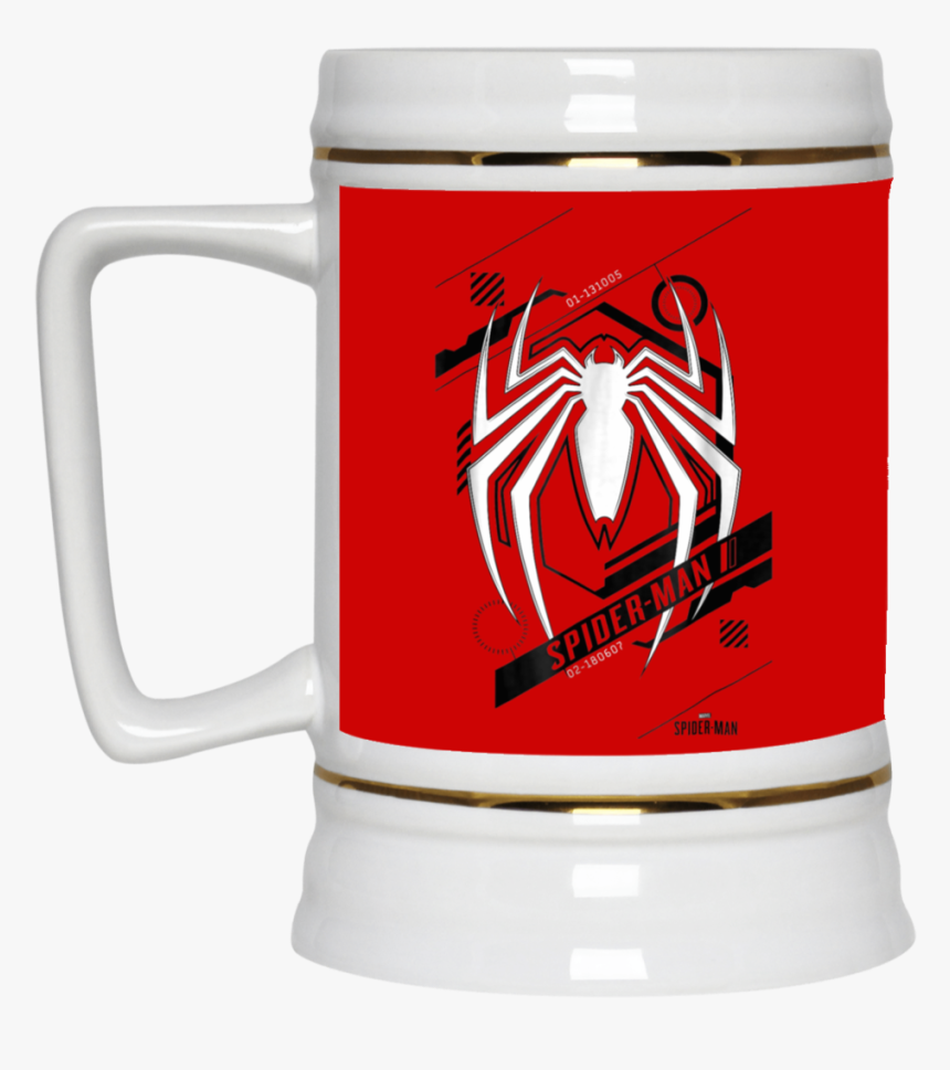 Marvel S Spider-man Game Tech Icon Graphic Beer Stein - Mug, HD Png Download