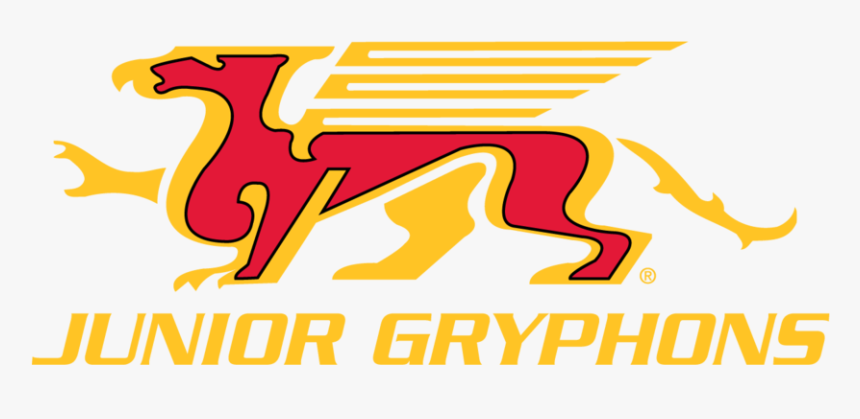 Jrgryphon Horizontal Logo Gold - Guelph Gryphons, HD Png Download