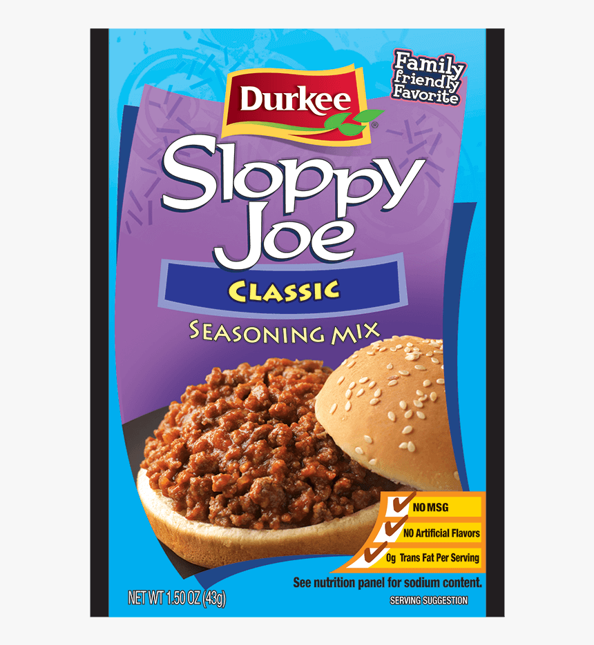 Image Of Sloppy Joe - Durkee, HD Png Download