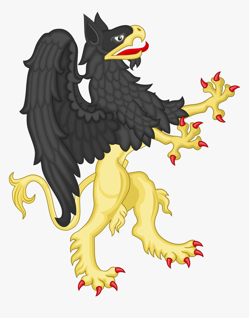 Griffin Coat Of Arms Supporter , Png Download - England National Animal Symbol, Transparent Png
