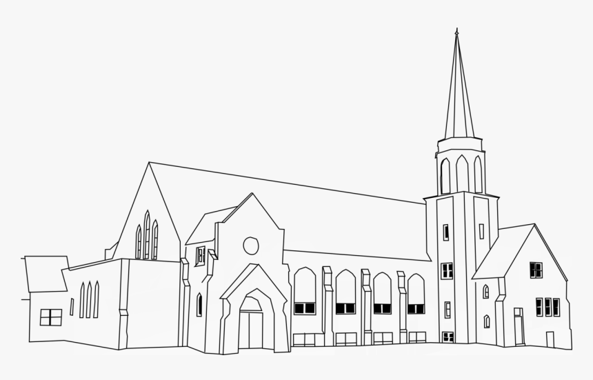 House,church,facade - Big Church Clipart, HD Png Download