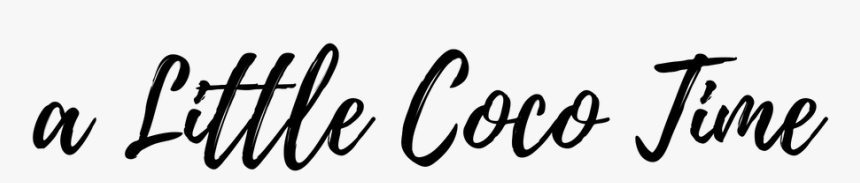 A Little Coco Time - Calligraphy, HD Png Download