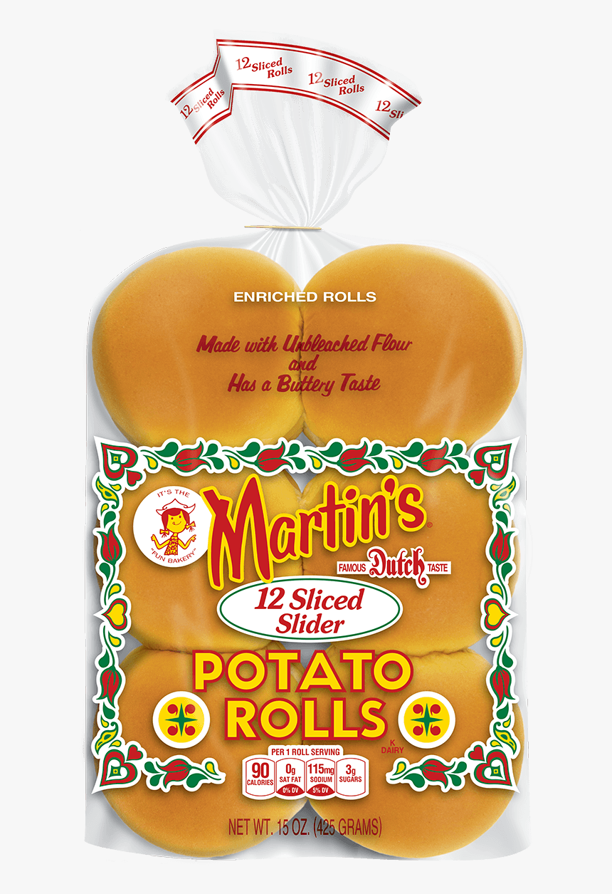 Martin's Potato Rolls Sliders, HD Png Download