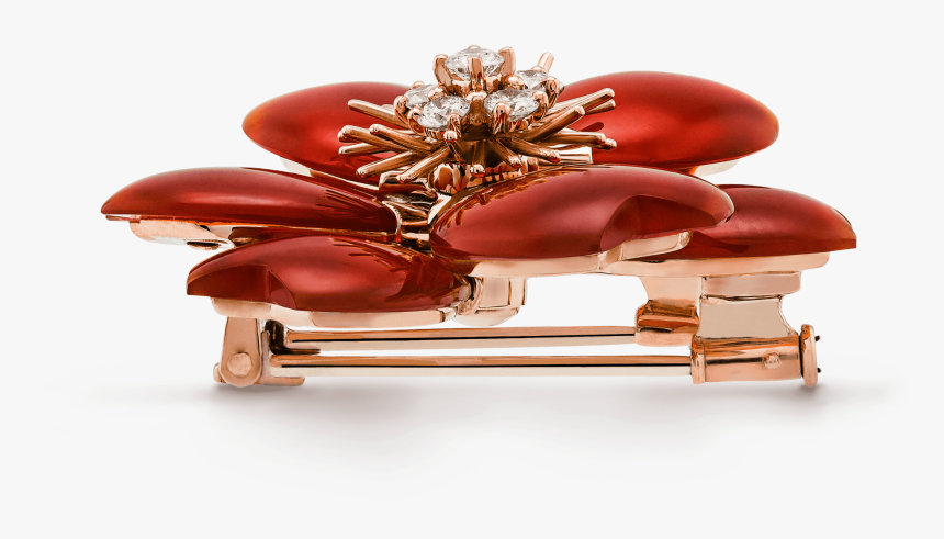 Rose De Noël Clip, Medium Model, - Ring, HD Png Download