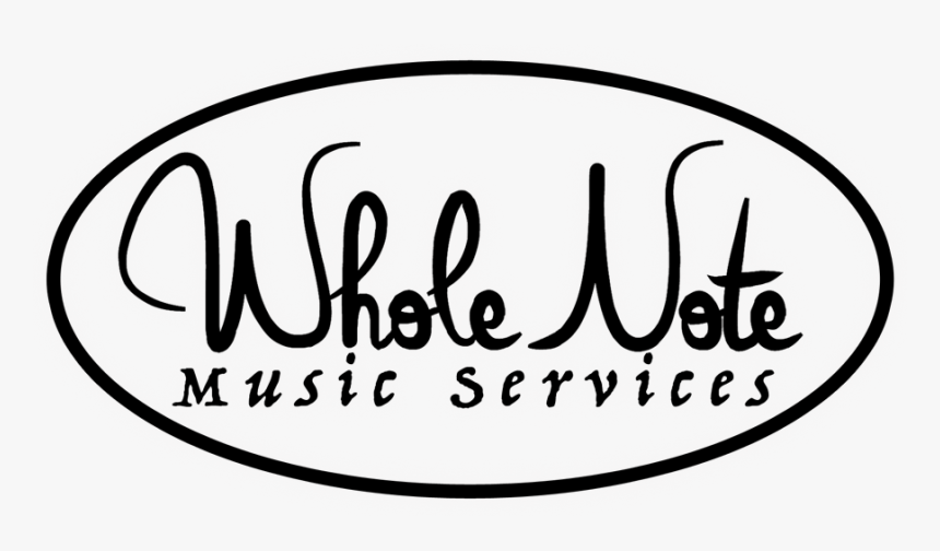 Whole Note Music Services - Calligraphy, HD Png Download
