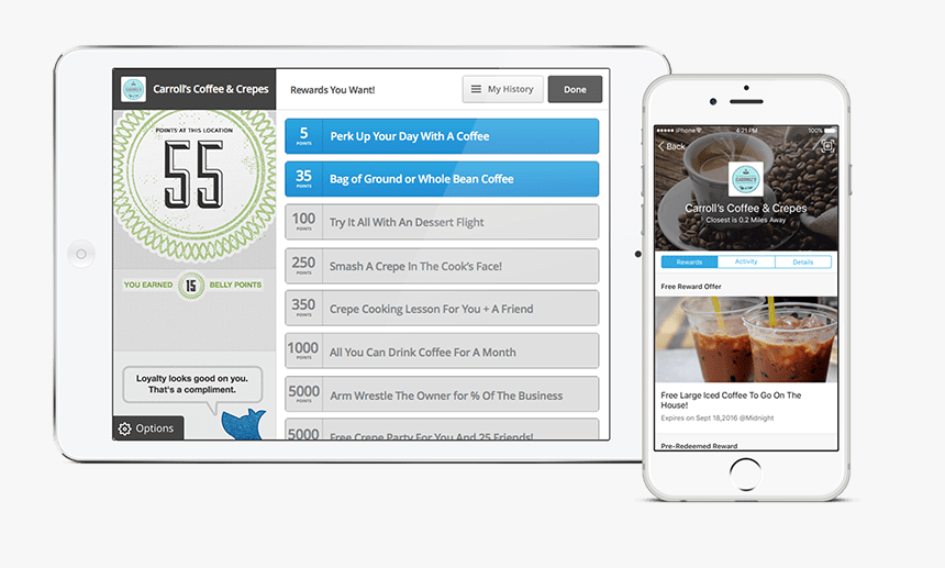 Product Loyalty - Bellycard Tablet, HD Png Download