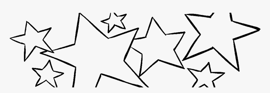 Banner Image Featuring Stars To Indicate Favourites - Line Art, HD Png Download