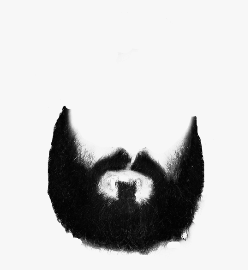 Beard And Moustache Png Image - Black Beard Png, Transparent Png