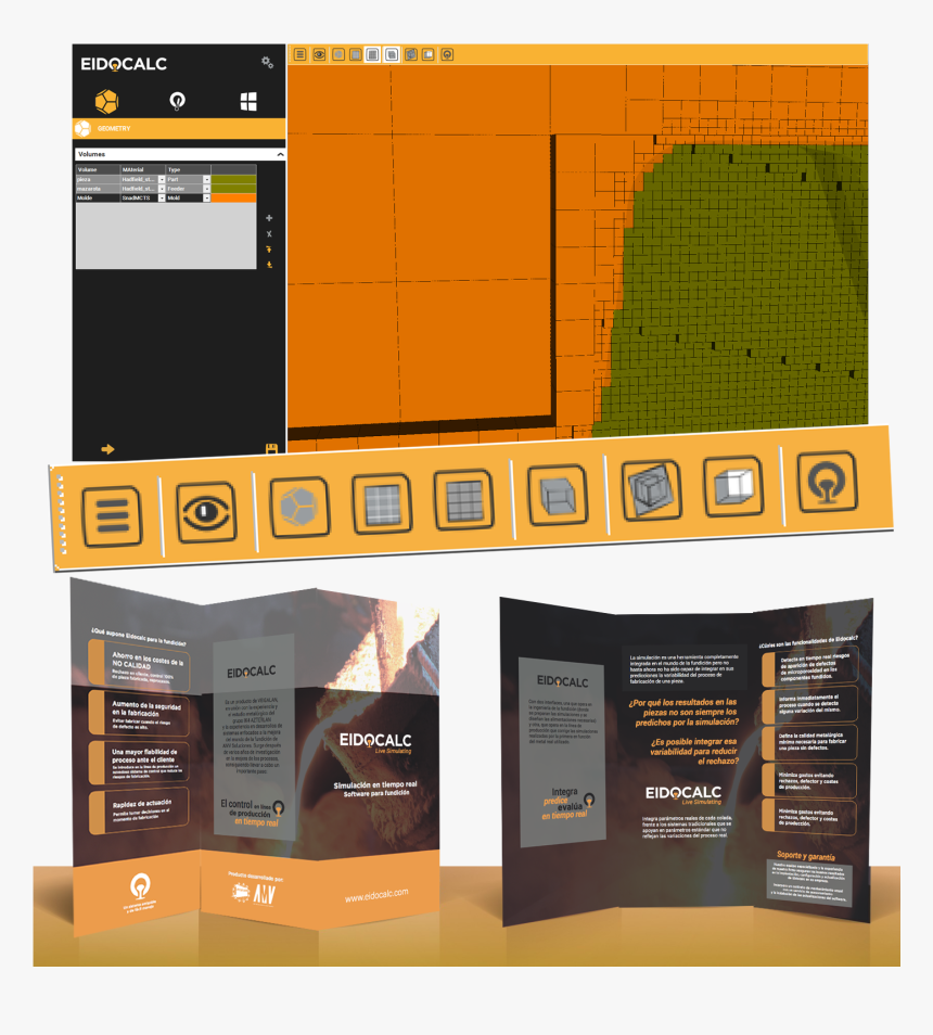 Eidocalc Live Simulating, HD Png Download