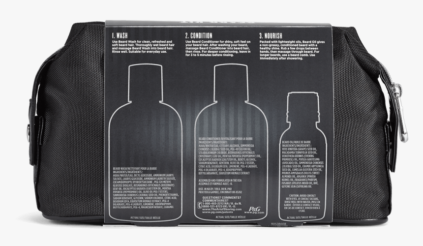 Beard Prep Grooming Kit - Garment Bag, HD Png Download