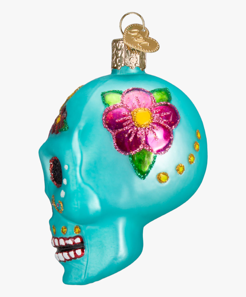 Day Of The Dead Skull Png, Transparent Png