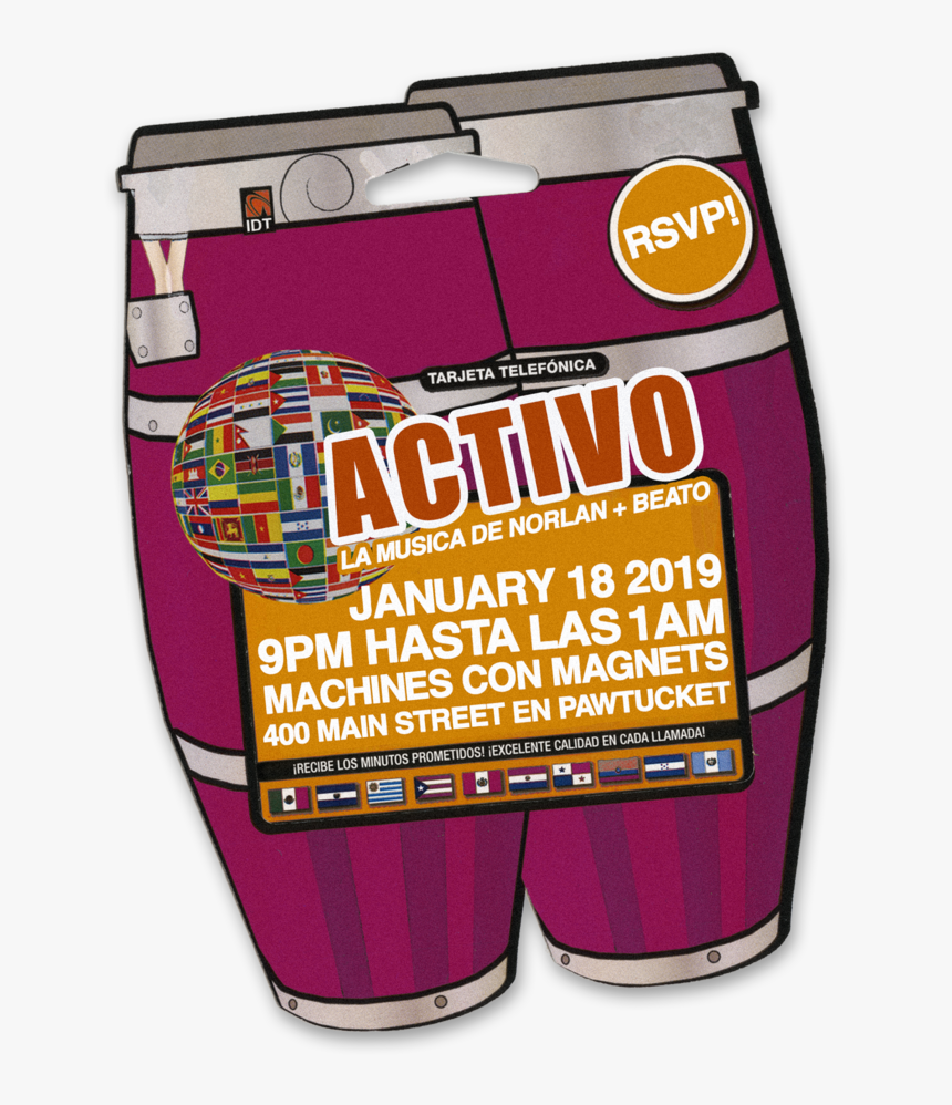 Activo Jan Transparent - Drink, HD Png Download