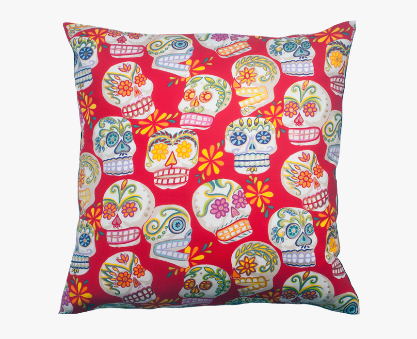 Image Of Skull Cushion - Day Of The Dead Skulls, HD Png Download