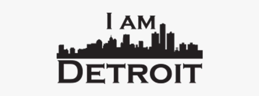 I Am Detroit - Silhouette, HD Png Download