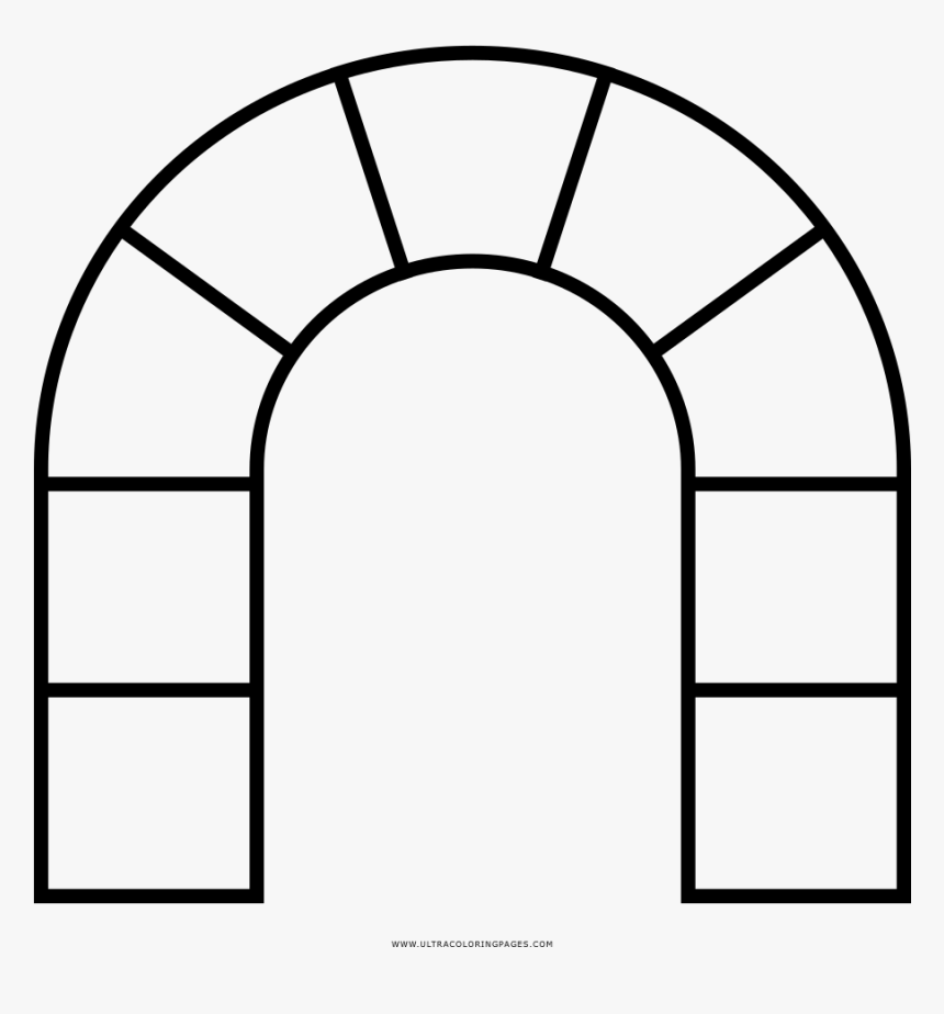 Archway Coloring Page - Cabo Beach Resort Lebanon Logo, HD Png Download