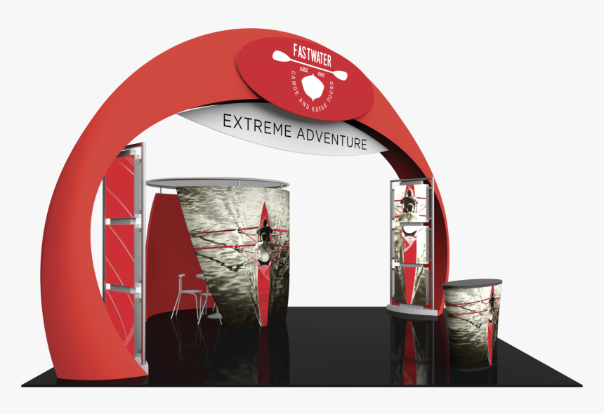 Arch Design Booth, HD Png Download