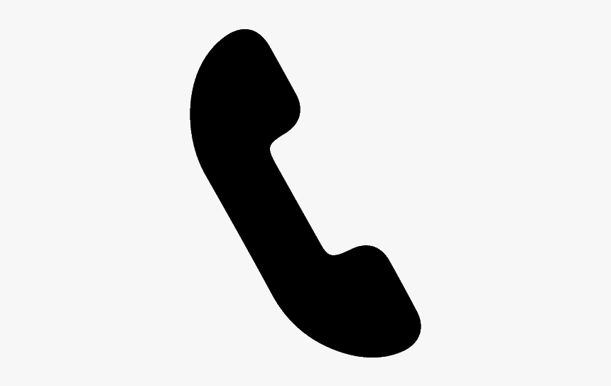 Free For Commercial Use, High Resolution - Telephone Icons High Resolution Black And White Free, HD Png Download