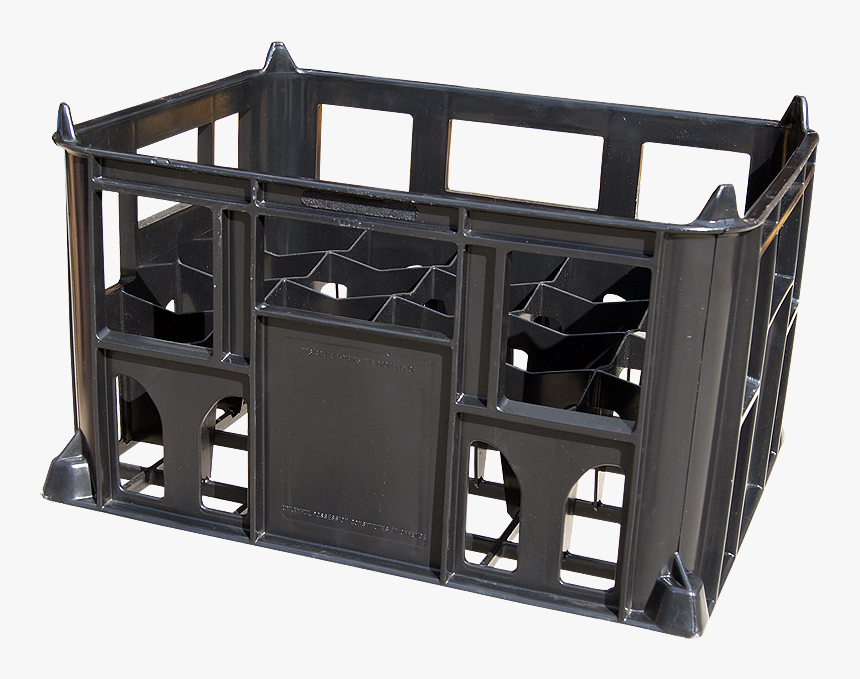 Transparent Crates Png - Plastic Bottles In Crates, Png Download