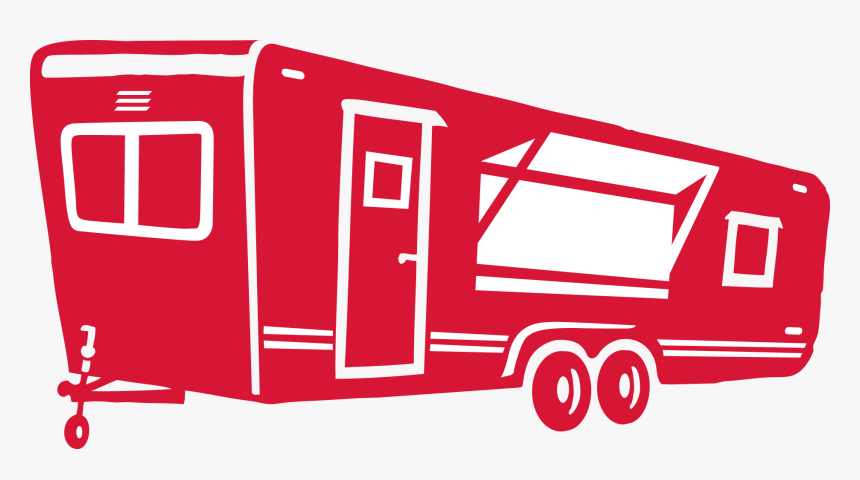 Food Trucks And Trailers Food Truck Icon Png , Png - Red Food Truck Icon, Transparent Png