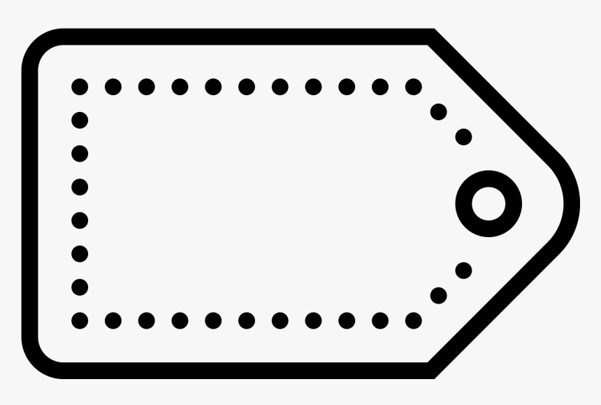 Etiquette Png -thumb Image - Label White Icon Png, Transparent Png