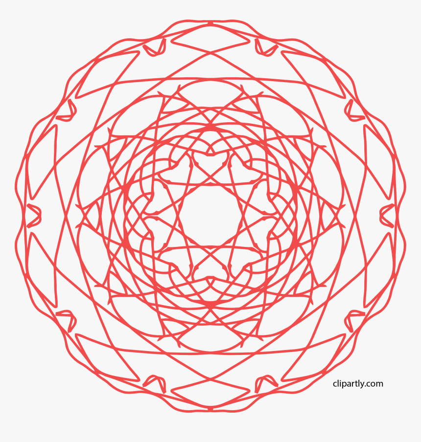 Mandala Clipart Png - Circle, Transparent Png