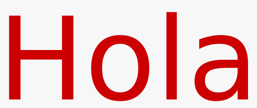 Texto Png Texto Sobre Objeto Hola 300ppp - Circle, Transparent Png